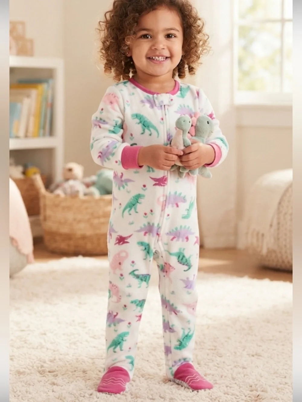CARTER'S  toddler Footed Sleeper/Hooded Romper size 2T